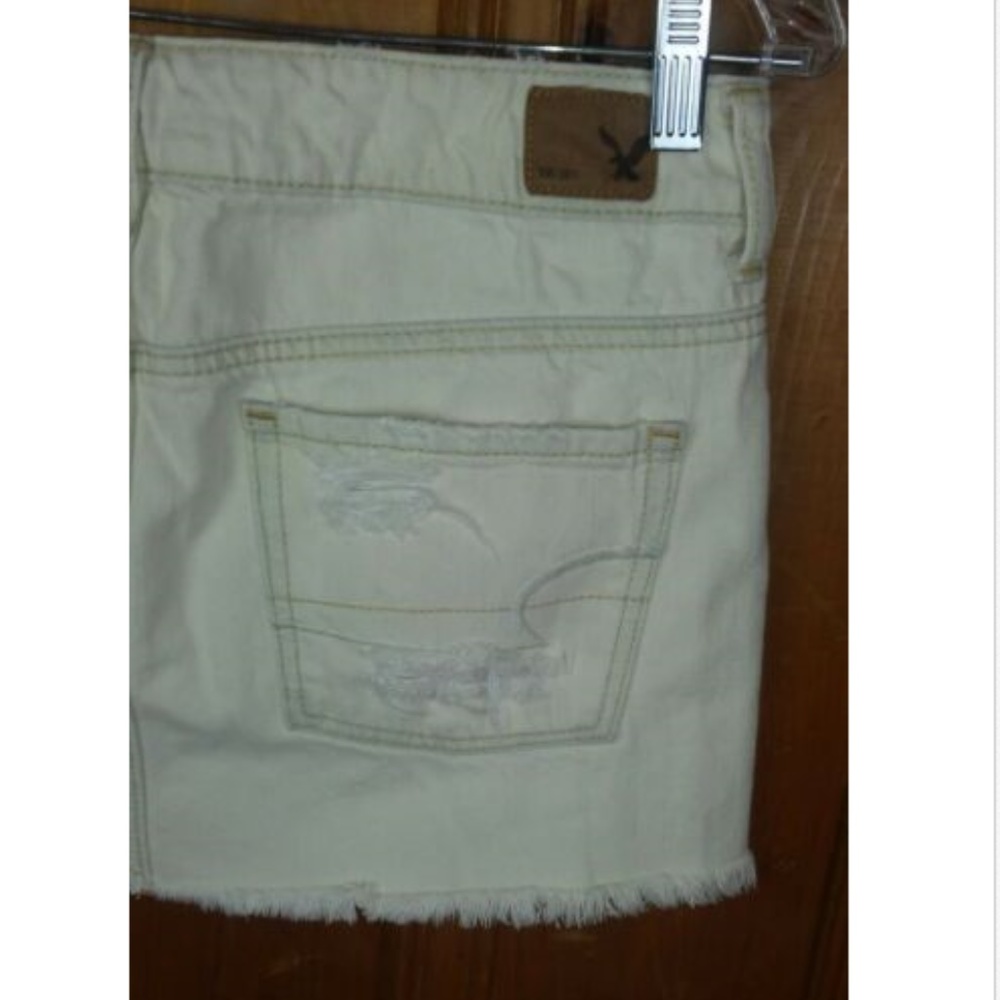 American Eagle Outfitters Distressed Denim Skirt - Picture 5 of 7